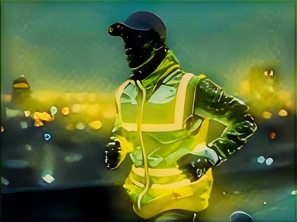 How does reflective clothing improve nighttime visibility?