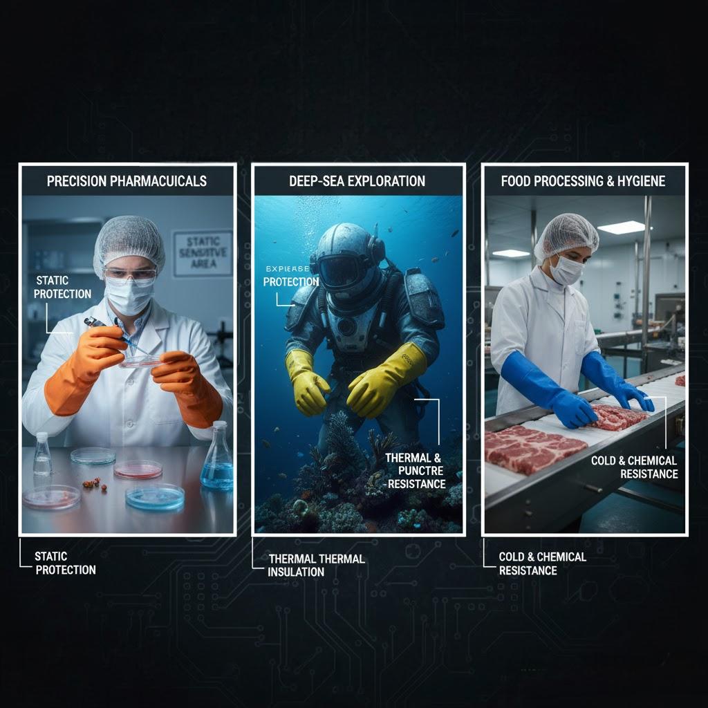 Beyond Electricity: Unexpected Cross-Industry Applications of Insulating Gloves.