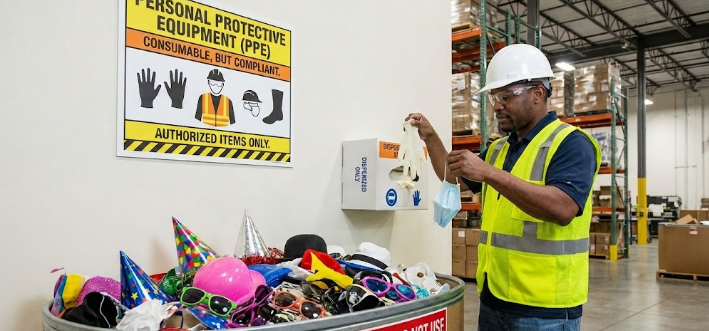 Personal protective equipment (PPE) is a consumable item, but that doesn’t mean you can “choose whatever you want.”