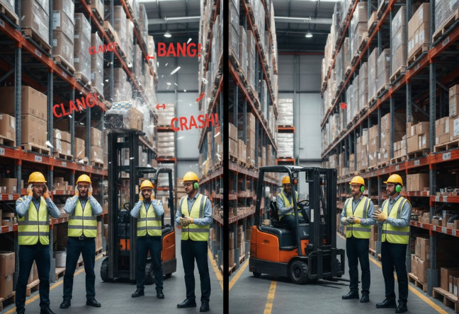 Choosing the right personal protective equipment can really make the warehouse much quieter