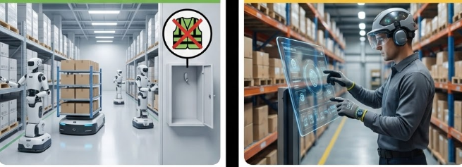 With increasing warehouse automation, will personal protective equipment (PPE) become obsolete?